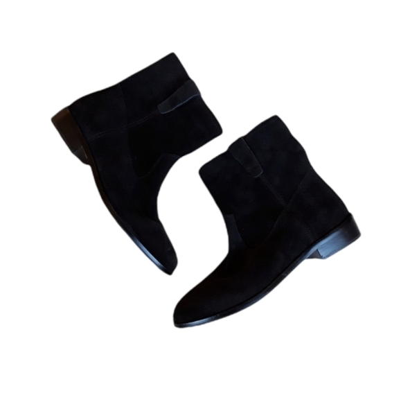 🆕️ Rebecca MinkoffBlack Suede Ankle Boots